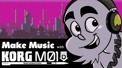 KORG M01d with BLK MKT: Learn to make 3DS music!