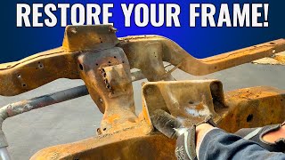 How to SAVE your Frame!  Subframe Restoration on a 1980 Pontiac Trans AM