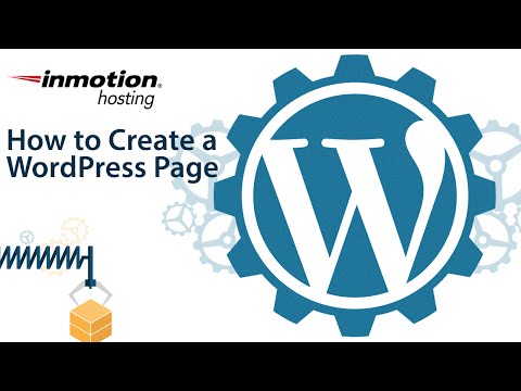How to Create a WordPress Page
