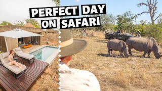 THE PERFECT DAY on SAFARI : Day 2 - Sabi Sabi Earth Lodge, South Africa