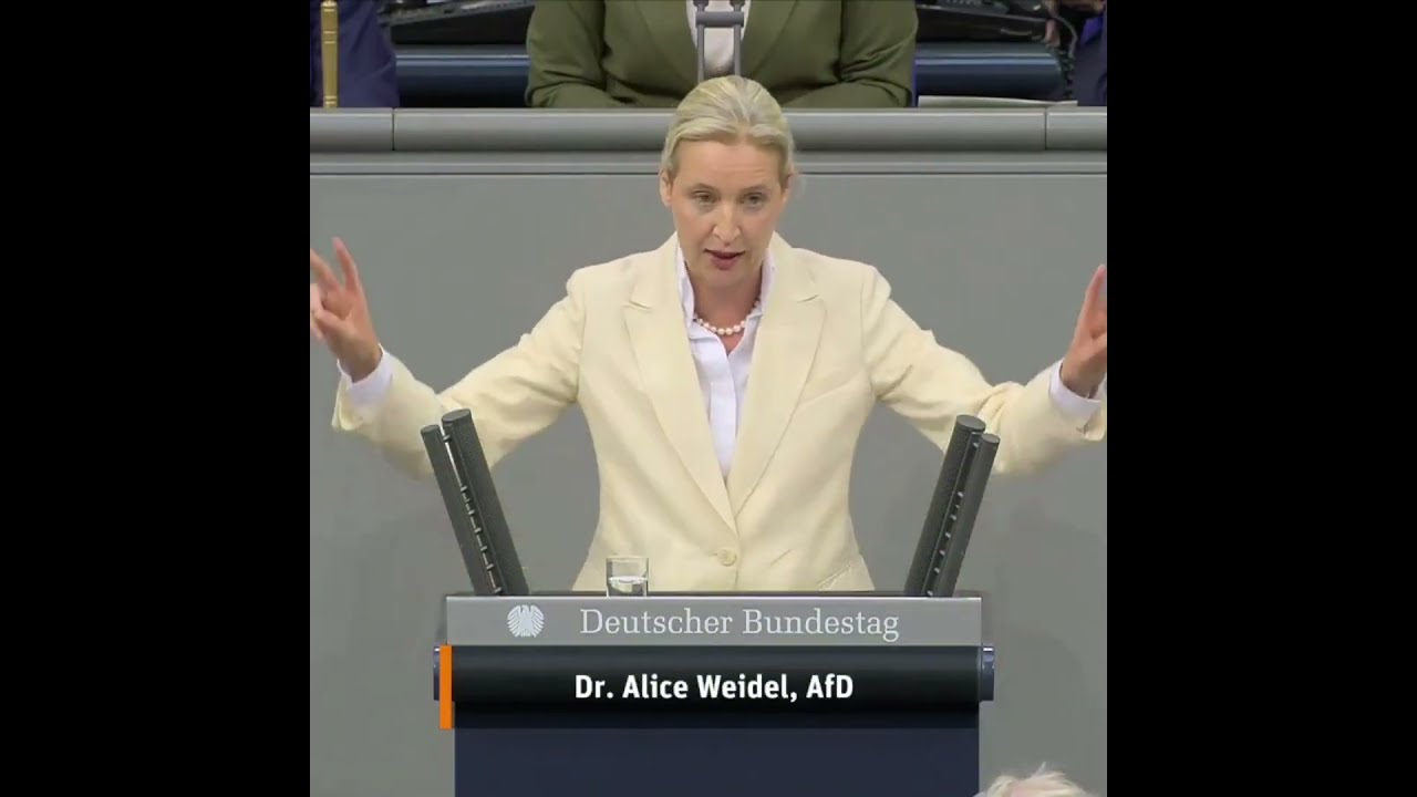Weidel Die Islamisierung Schreitet Rasend Und Aggressiv Voran 