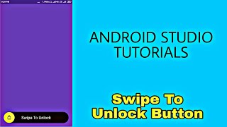Celebrity Swipe Button android studio tutorial | Swipe to Unlock Net Worth