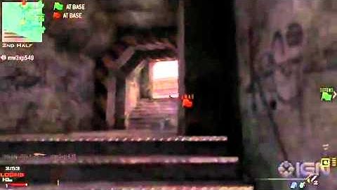 MW3 Gameplay - G36, Airstrike, CTF on Dome!