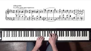Beethoven “Moonlight Sonata” 2nd mov. Paul Barton, FEURICH piano Resimi