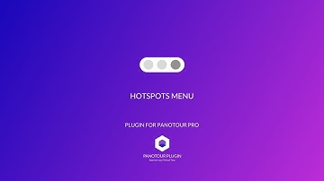 Hotspot Menu Plugin for Panotour Pro