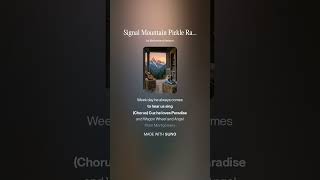 Signal Mountain Pickle Rag