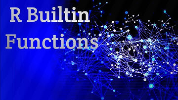 R Functions [Built In functions]