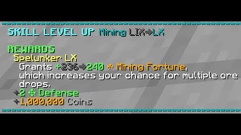 How to get mining 60 fast [Hypixel Skyblock]