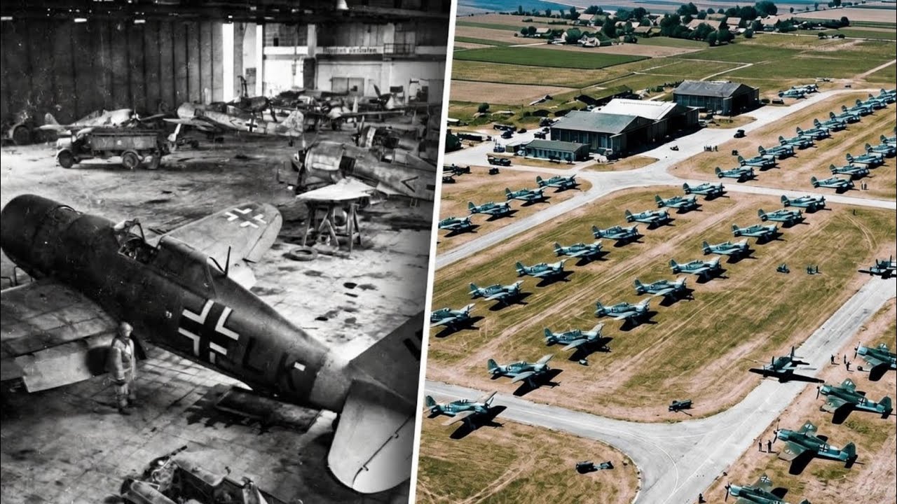 What Happened To The Luftwaffe Planes  After WW2 ?