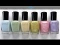 Zoya lovely collection live swatches  review