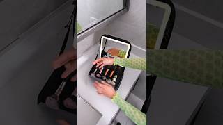 Kit Maleta Maquiagem Com Espelho e Luz Led Usb Com Cabo Makeup Profissional organizador de Maike