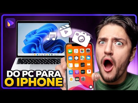 Método FÁCIL para TRANSFERIR ARQUIVOS entre IPHONE e PC | UniConverter