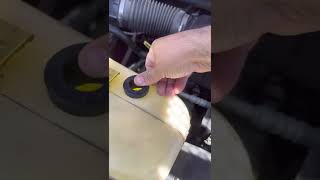03 Dodge Ram coolant reservoir easy fix