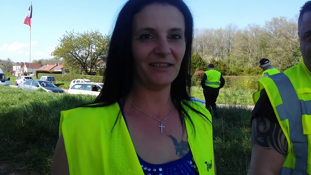 Gilets Jaunes Du Pont Jeanne Rose Montceau News L