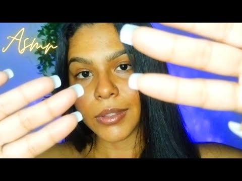 ASMR TOQUES NA TELA COM A PONTA DOS DEDOS ☝🏽
