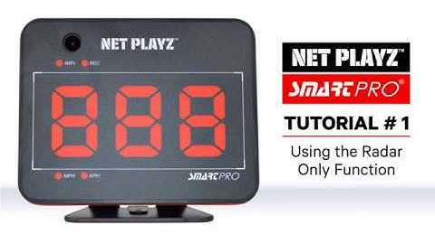 Speed Vision Tutorial - Using Radar Only Function