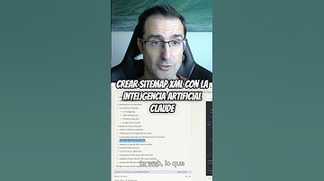 Crear Sitemap XML con la Inteligencia Artificial Claude