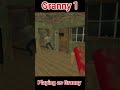 Granny 1 but playing as a granny shorts youtubeshorts ytshorts