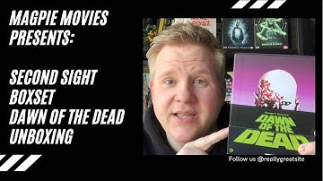 Dawn of the Dead second sight 4K UHD boxset unboxing