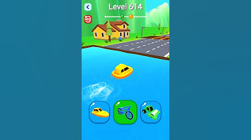 Shape Shifting Funny Race Master - Level 614 - Android GamePlay