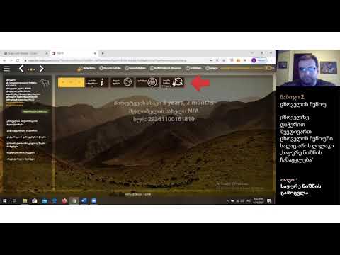 ცხოველთა იდენტიფიკაცია-რეგისტრაციის სისტემა (NAITS) - სისტემაში ცხოველის საყურე ნიშნის შეცვლა