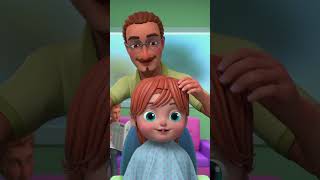 Baby's Haircut Song | Beep Beep Nursery Rhymes | #shorts #ytshorts