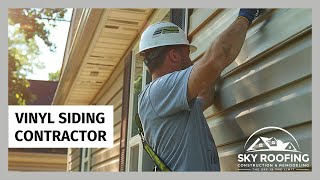 Vinyl Siding Contractor - Sky Roofing Construction & Remodeling - Call (210) 942-9797