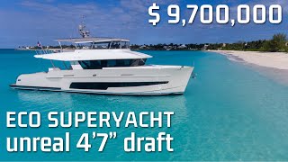 $9,700,000 LeVen 90 SHALLOW DRAFT SUPERYACHT - exclusive WALKTHROUGH /outtakes at the end