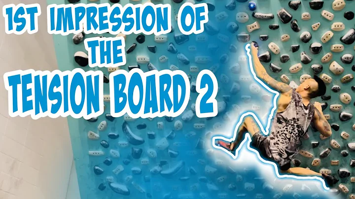 First Impressions of the Tension Board 2-Climbing