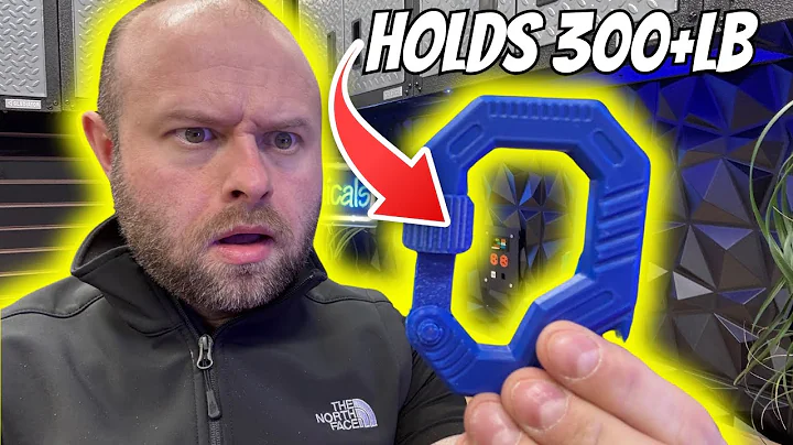 Which 3D Printed Caribiner Holds The Most? PLA vs PETG vs ABS vs PA-CF