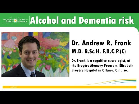 Can alcohol consumption increase dementia risk? with Dr. Andrew Frank