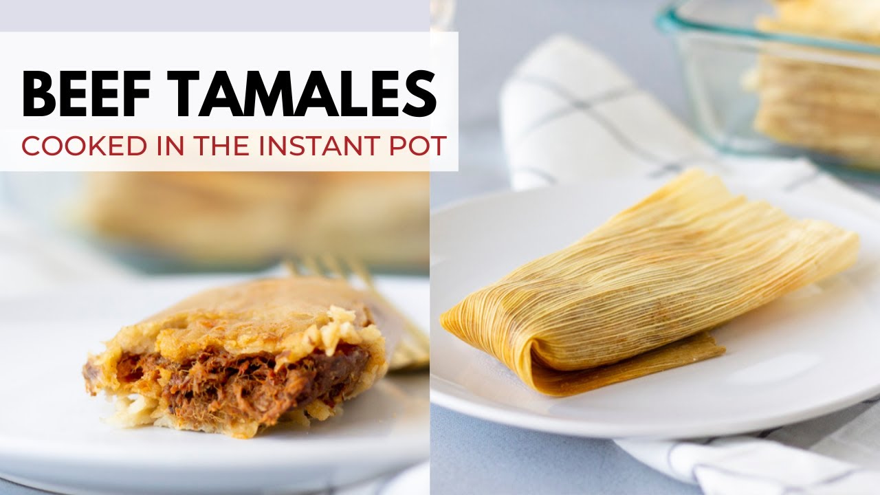 Instant Pot Tamales with Barbacoa Beef