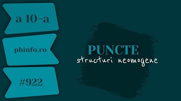 Rezolvare Problema #922 PBINFO - Puncte