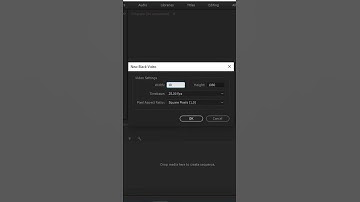 How To Add BLACK VIDEO In Background | Premiere Pro #Shorts