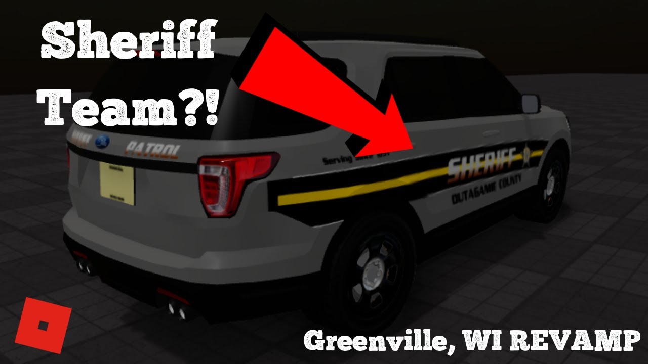 Greenville May Be Getting A Sheriff Team In The Revamp Youtube - gv4 police car roblox greenville wisconsin youtube