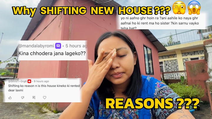 WHY WE ARE SHIFTING NEW HOME💔??? REASONS CLEARED !!