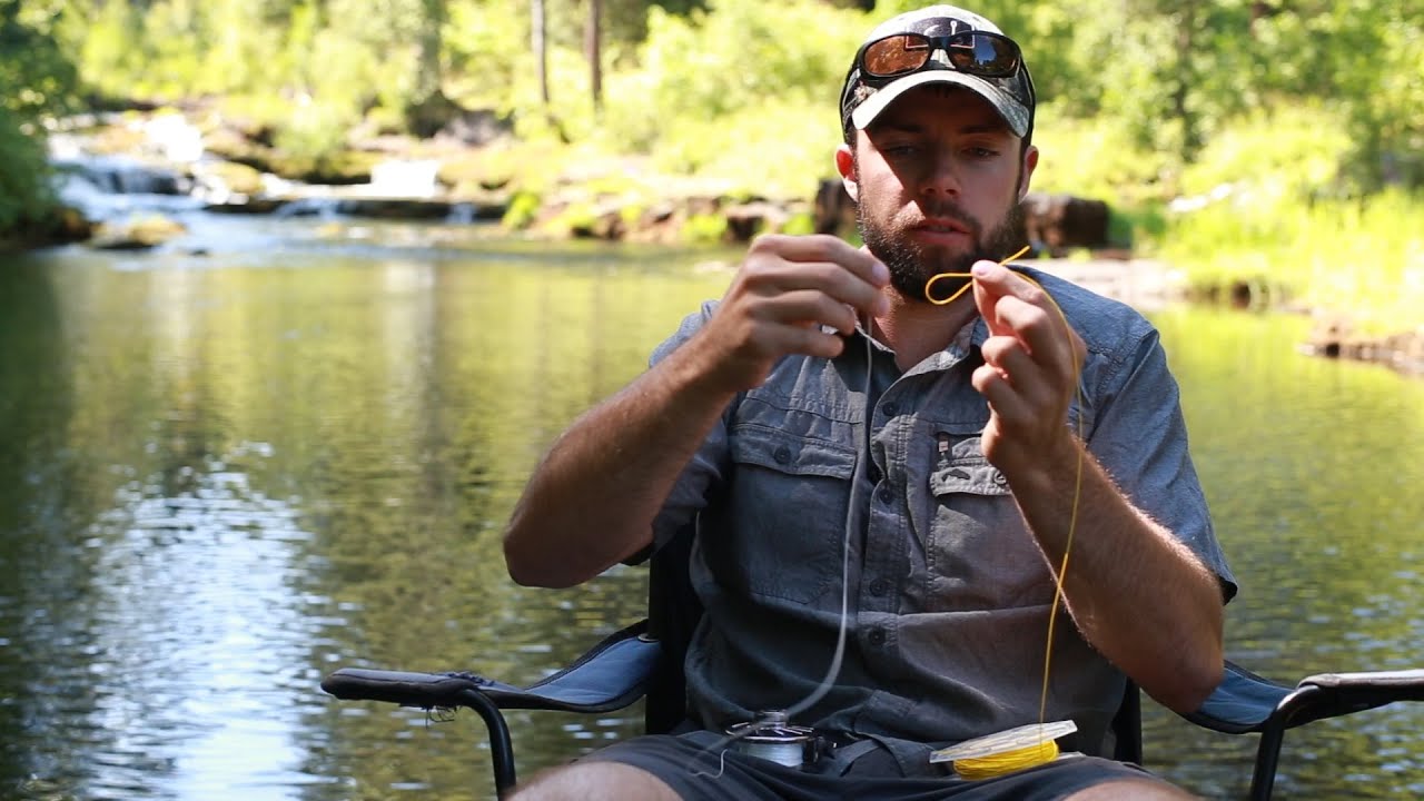 How to spool a fly reel big y fly co youtube
