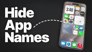Как скрыть названия приложений на главном экране iPhone (чистый, минималистичный вид) screenshot 2