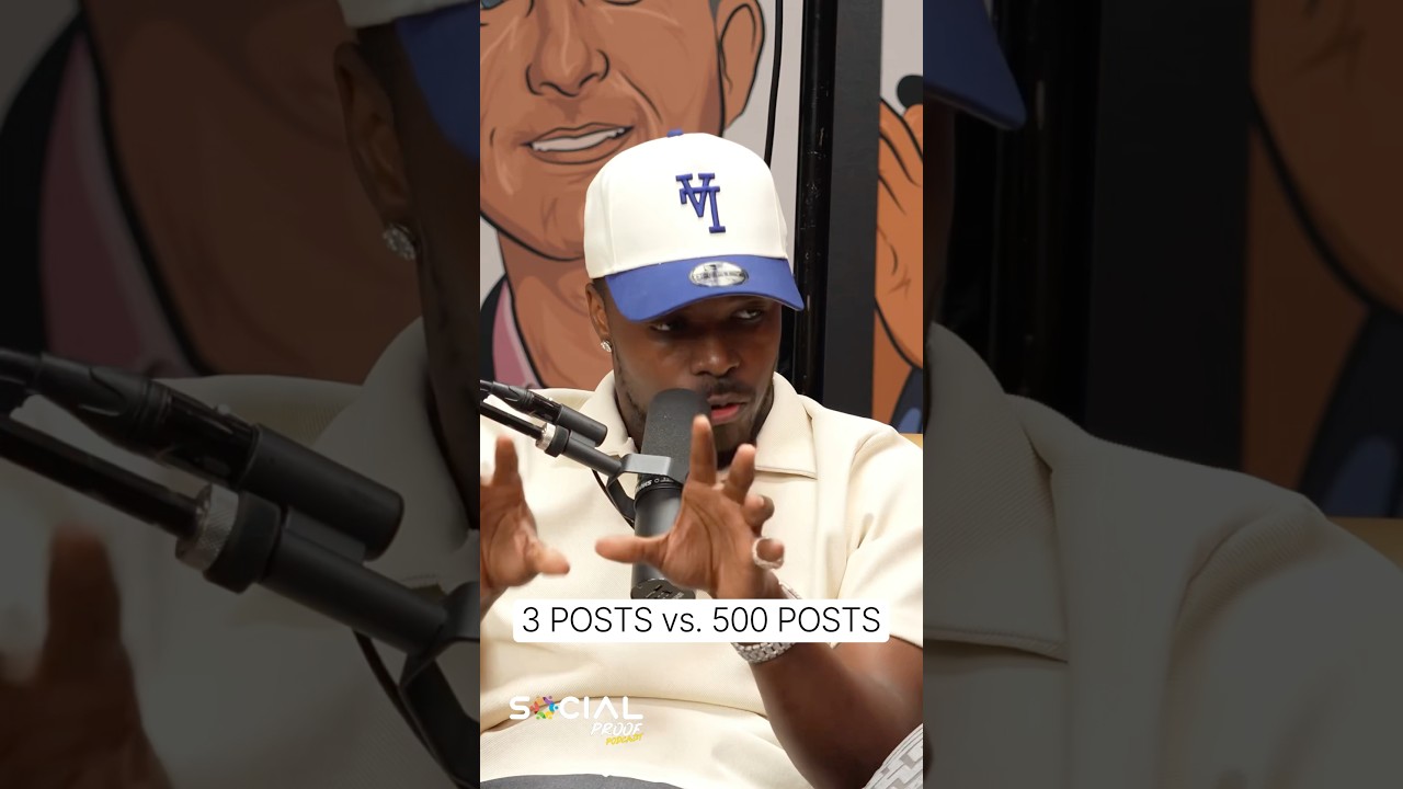 YOU’RE POSTING 3 TIMES A DAY. THEY’RE GETTING POSTED 500 TIMES #socialproofpodcast