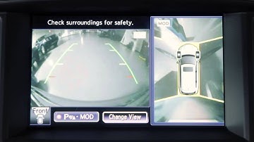 2013 Infiniti JX -  AroundView® Monitor (if so equipped)