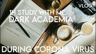 DARK ACADEMIA STUDY WITH ME - vlog intro (lo-fi / hip hop / chill music)