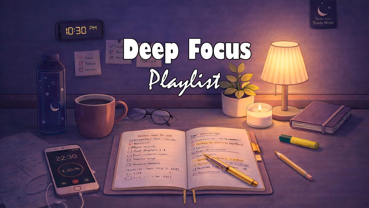 Let's Improve your Productivity | Deep Focus for Serious Study Playlist