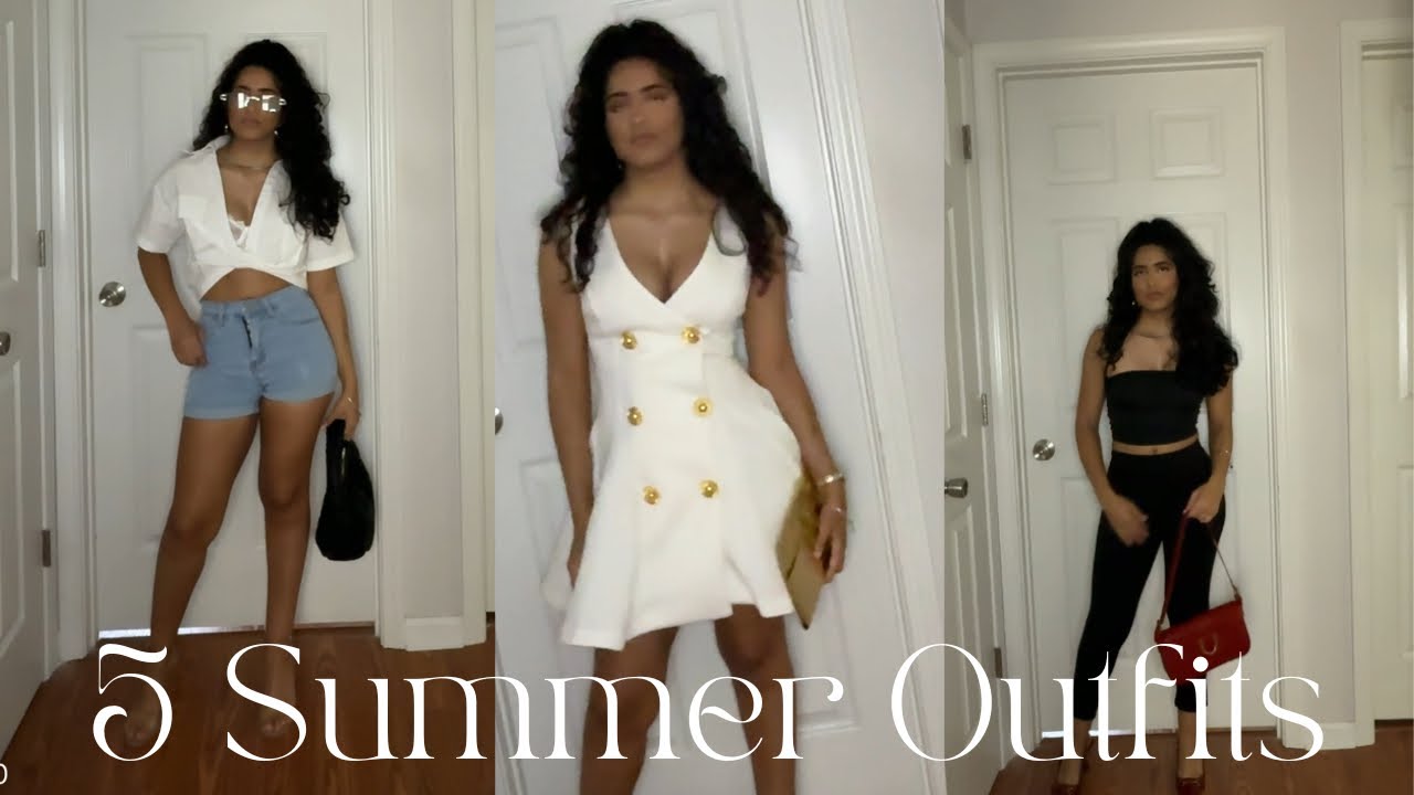 5 Summer Outfits Ideas | Jaylah Marshae 