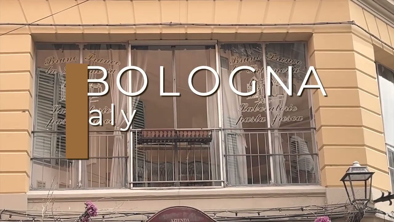 The personal touch of food in Bologna, Italy.