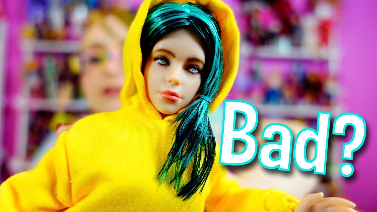 Billie Eilish Bad Guy Fashion Doll & All Good Girls Go To Hell Figure -  YouTube