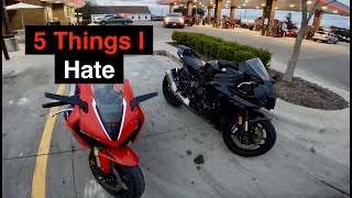 5 Things I Hate About My 2023 Yamaha R1
