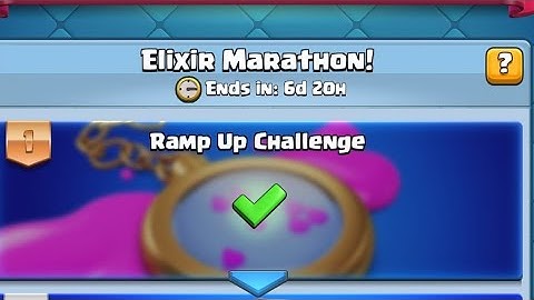Clash Royale : Elixir Marathon Part 2 Ramp Up Challenge Completed 🔥🔥🔥Best Decks | Best Strategy