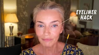 This Eyeliner Trick By Paulina Porizkova Is Genius