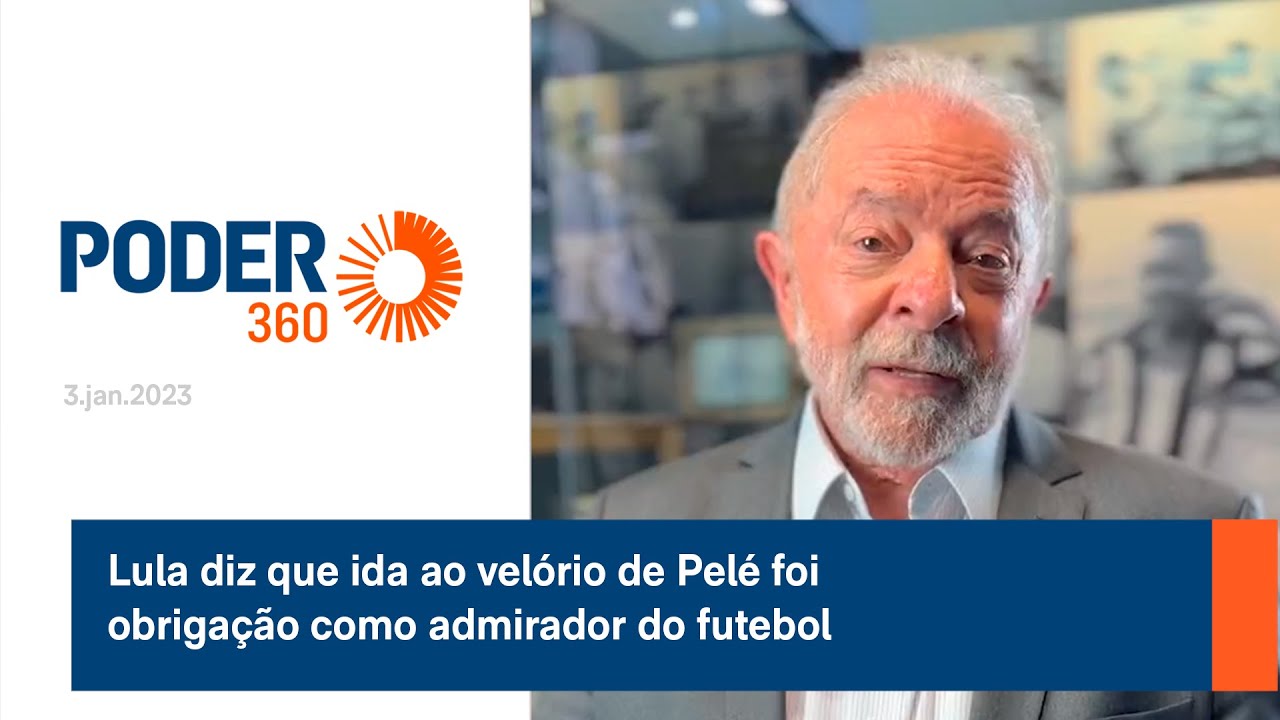 Lula diz que ida ao velório de Pelé foi obrigação como admirador do futebol