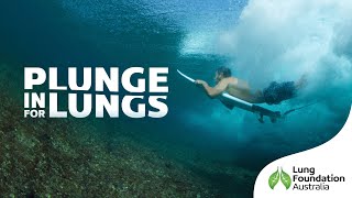 Plunge In For Lungs: CEO takes on the challenge!